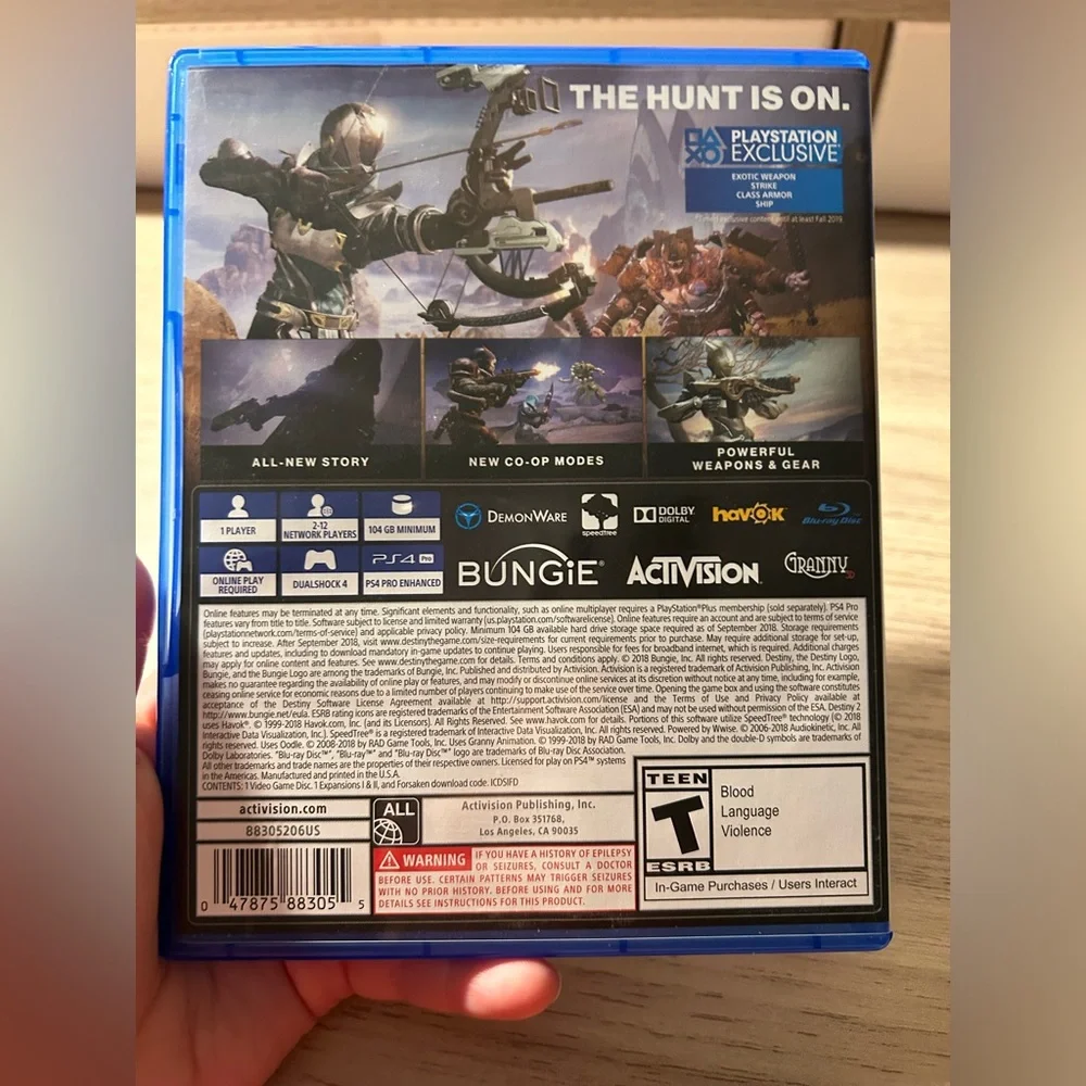 Destiny 2: Forsaken - Legendary Collection - Sony PlayStation 4